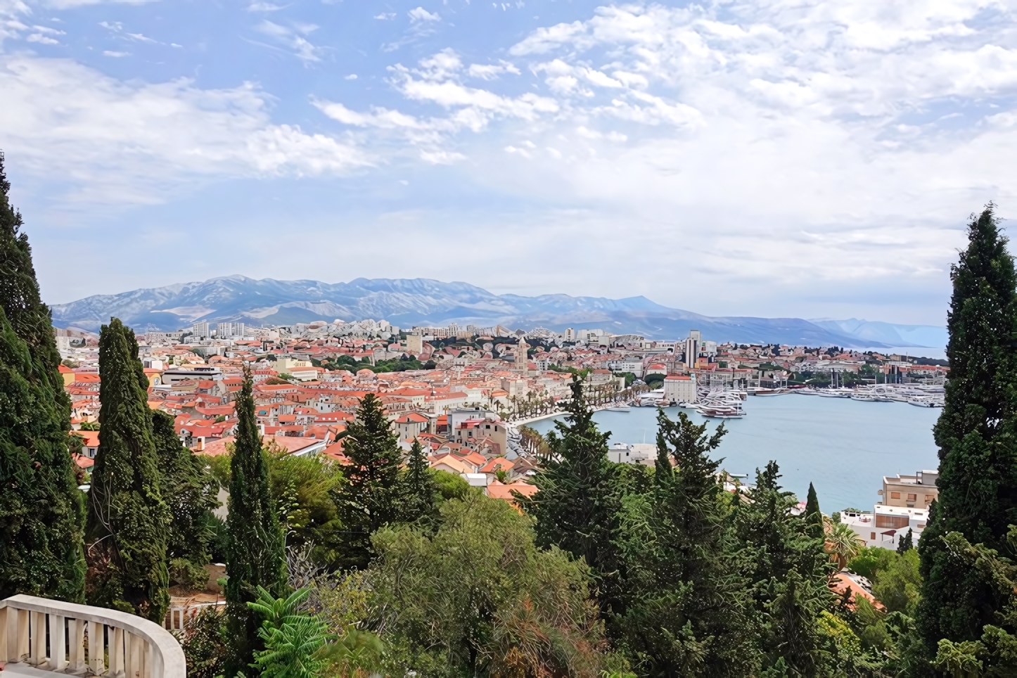 Panoramic View from the Viewpoint Prva Vidilica