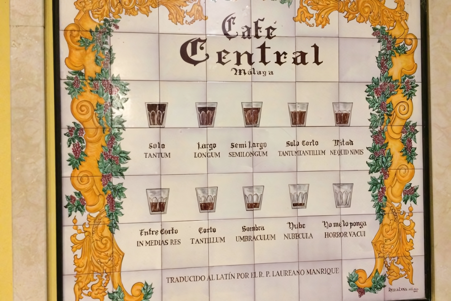 Cafe Central, Malaga