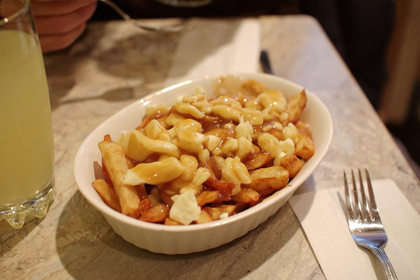 Poutine, Quebec