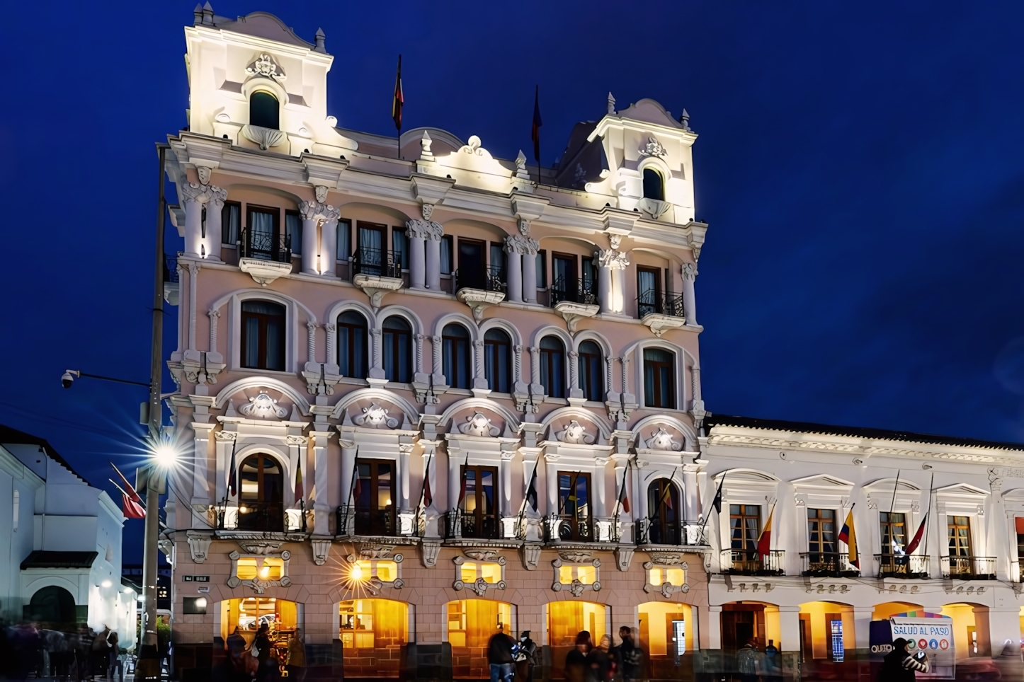 Quito at night