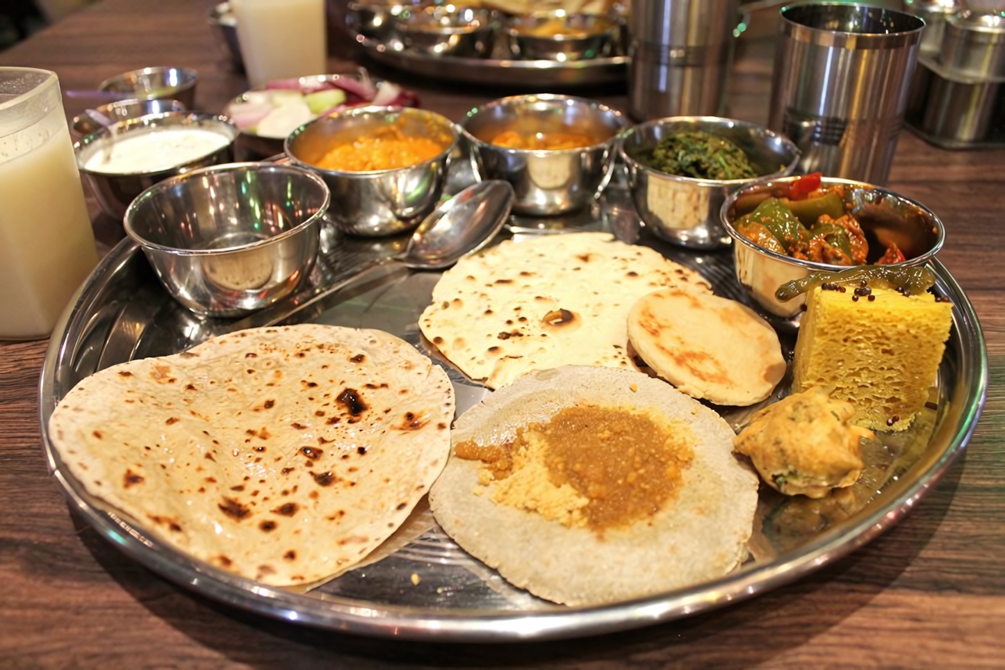 Rajasthani Thali, Udaipur