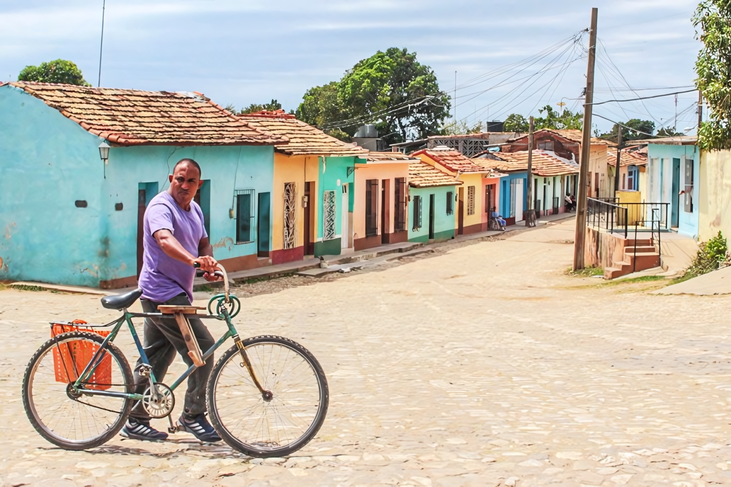 Renting a bike in Trinidad