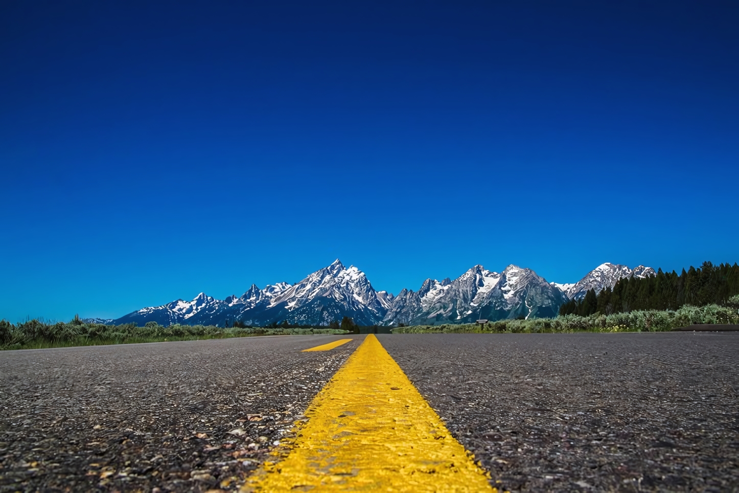 Road to Grand Teton