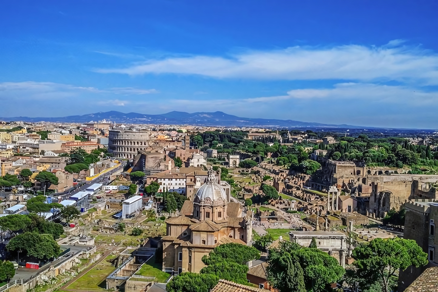 Rome Panoramic View