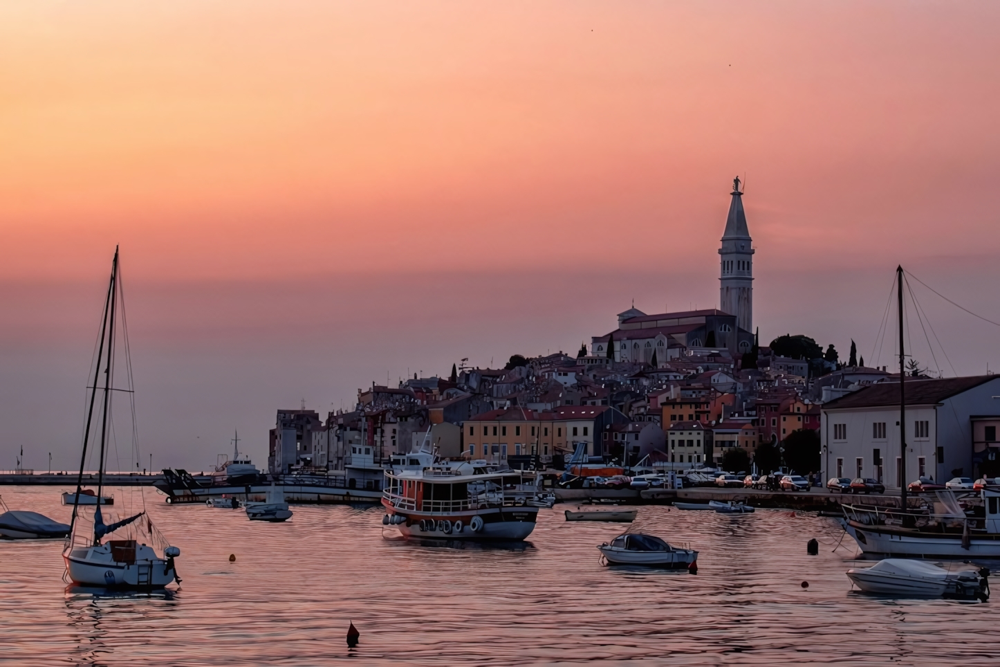 Rovinj at dusk