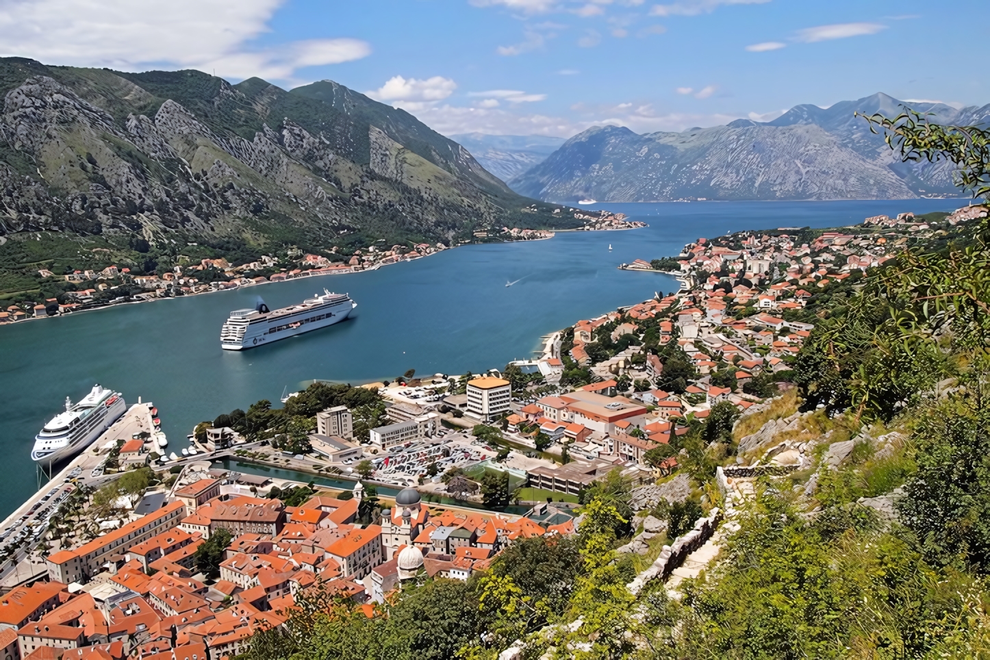 San Giovanni fortress view, Kotor