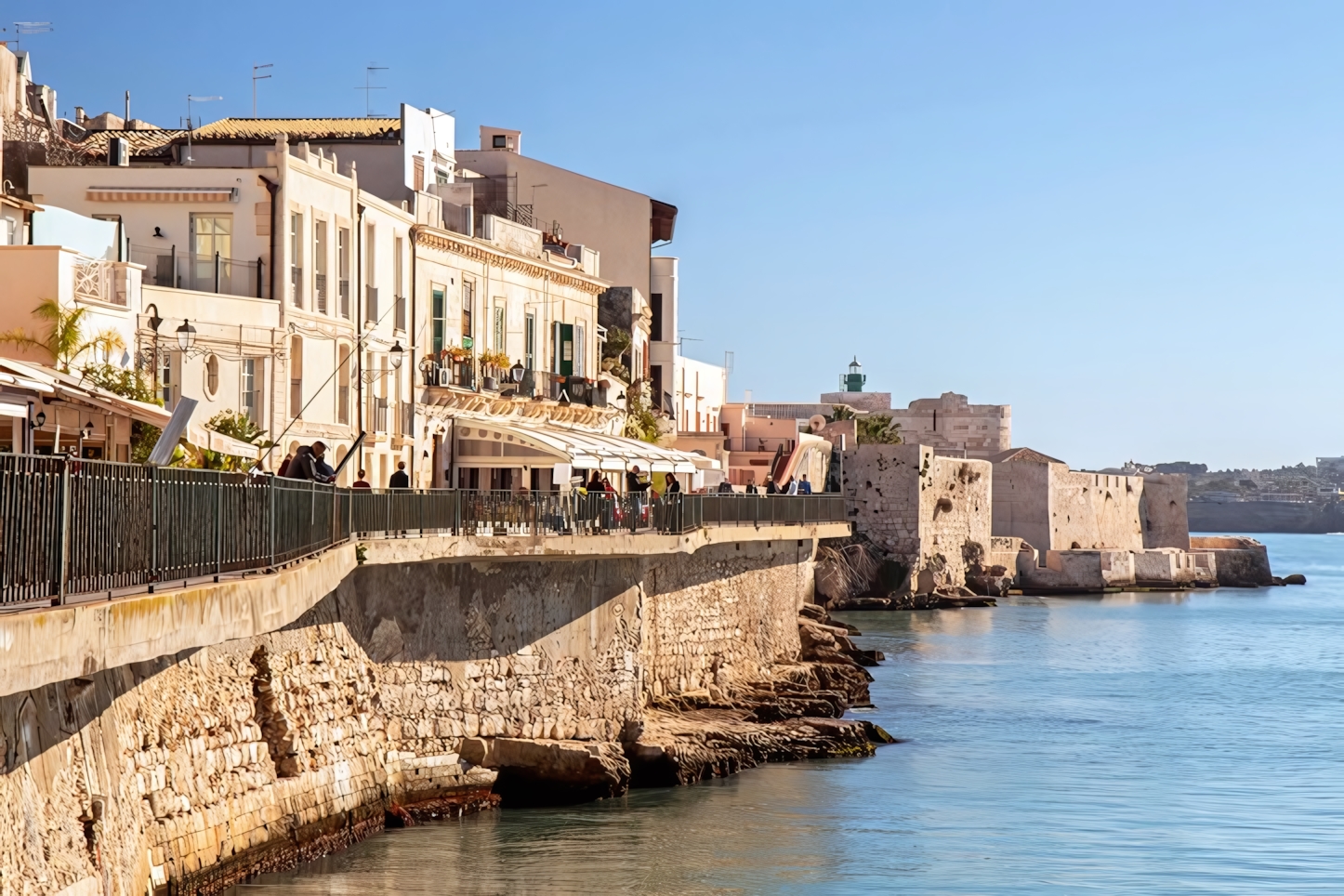 Seaside promenade Syracusa