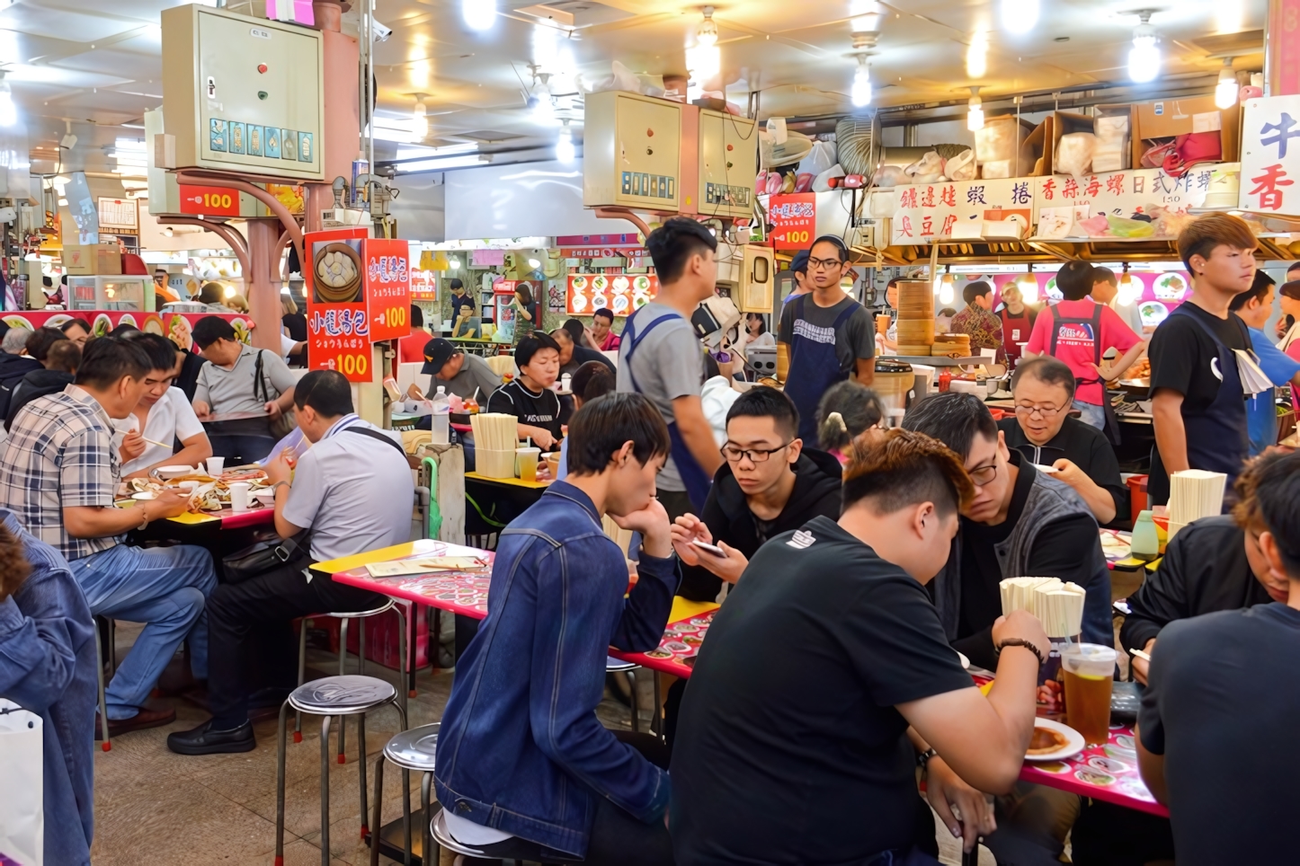 Shilin Market Food court