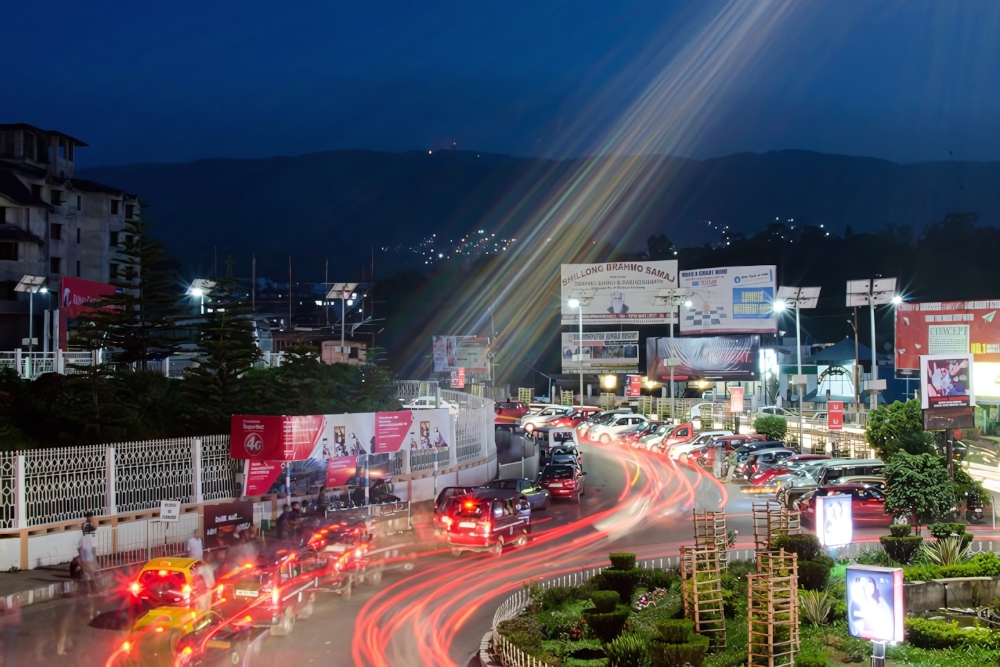 Shillong at Night