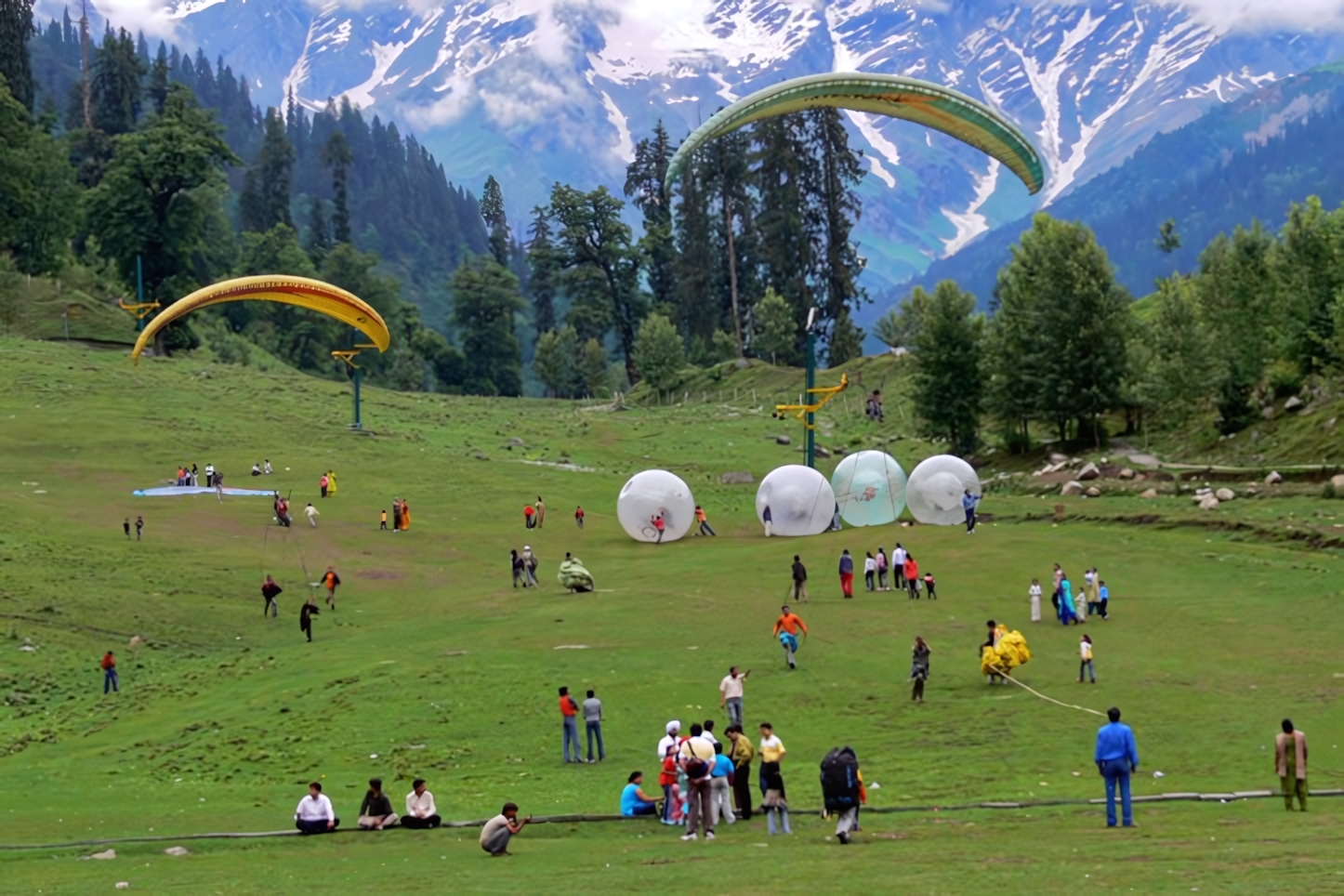 Solang Valley Paragliding, Manali