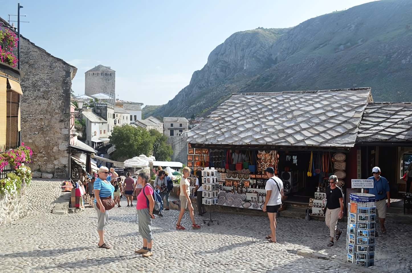 Street Market in Mostar