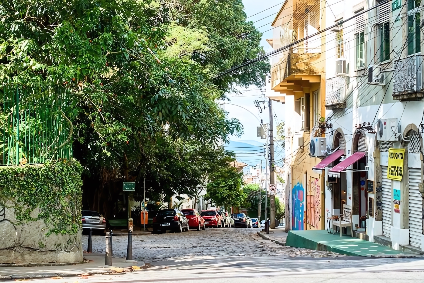 Street at Santa Teresa