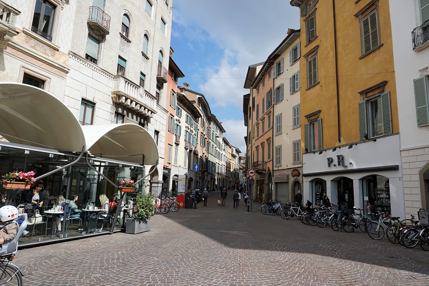 Street of Bergamo