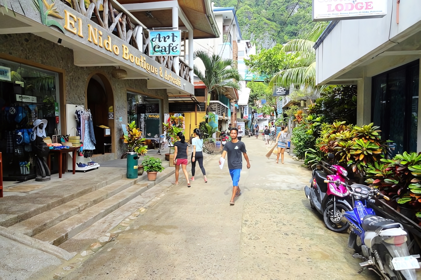 Streets of El Nido