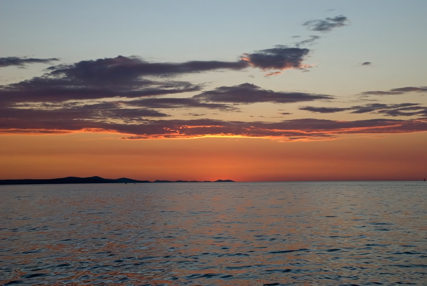 Sunset in Zadar