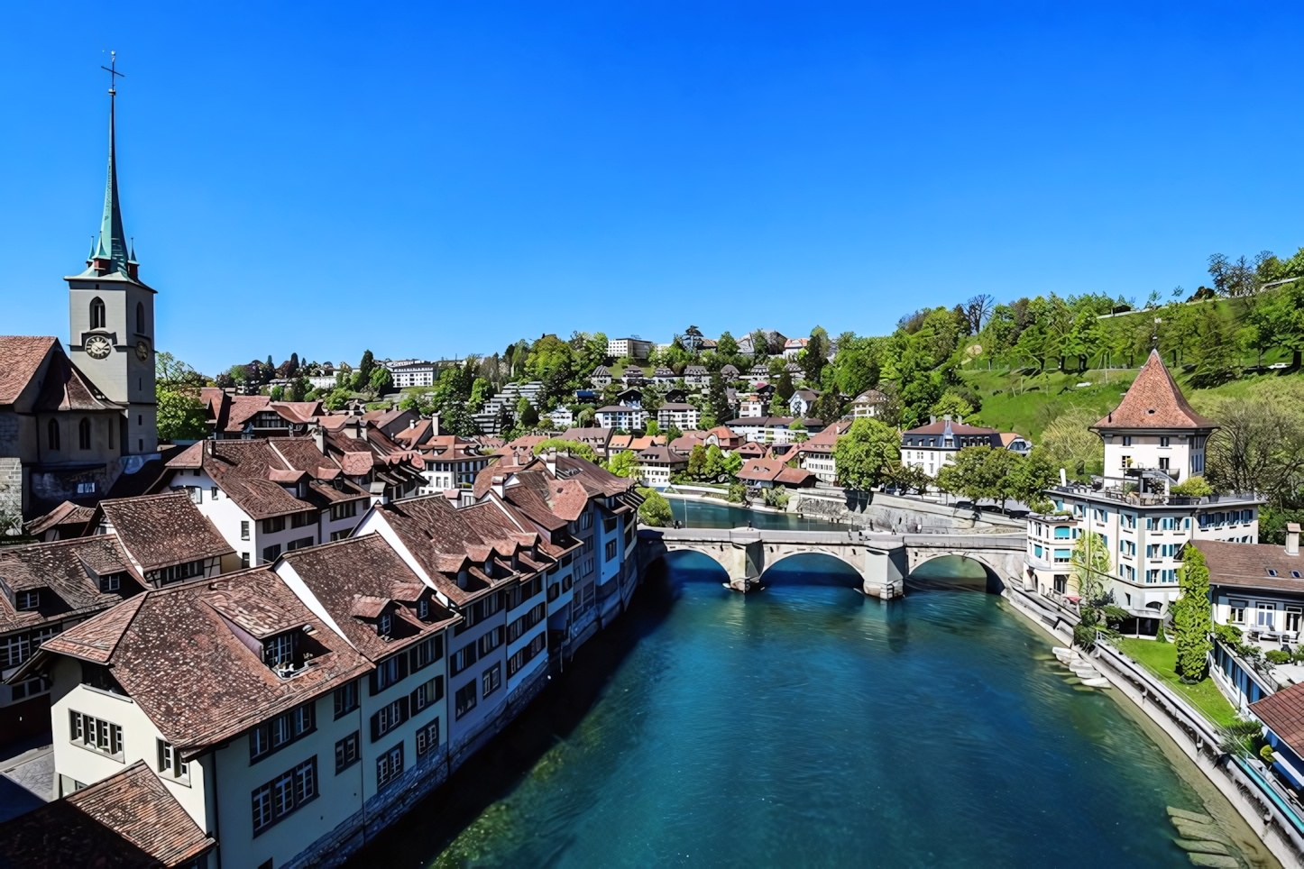 The Aare River, Bern