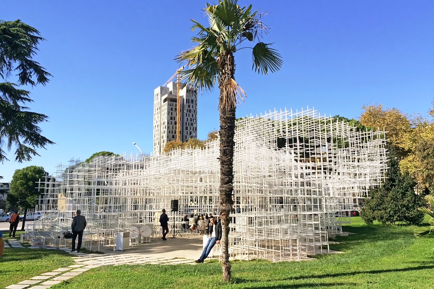 The Cloud Pavilion, Tirana