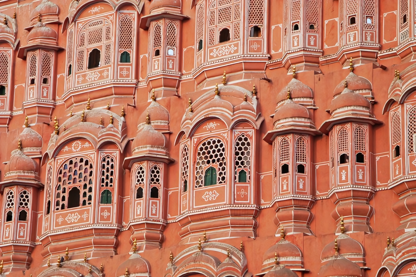 The Palace of the Winds Detail, Jaipur