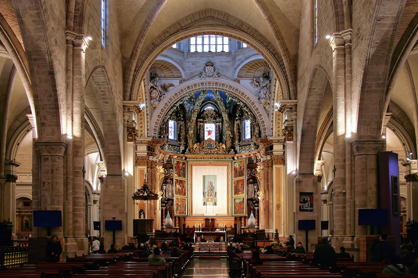 The Valencia Cathedral Interior