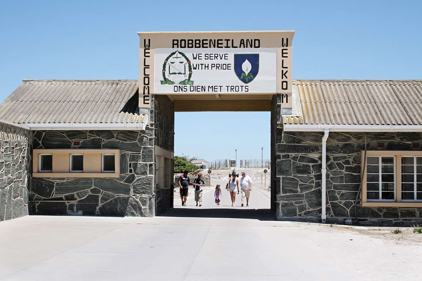 The entrance to the Robben Island