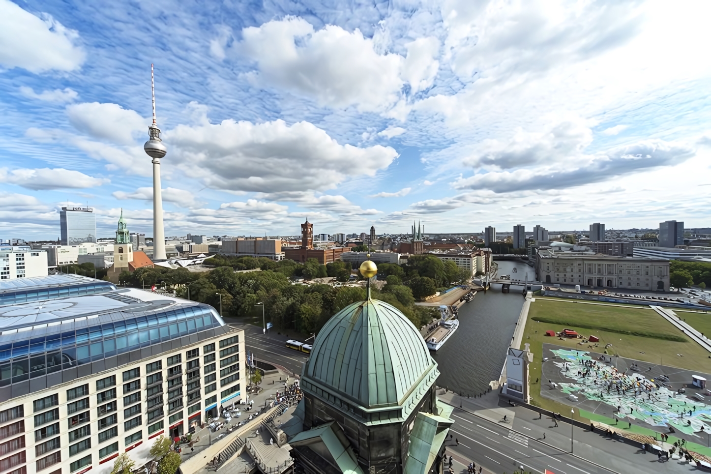 The view from the Berliner Dom Dome