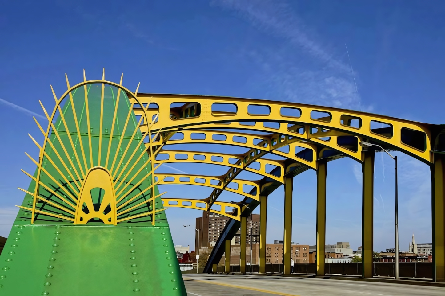 Howard Street Bridge in Baltimore, Maryland