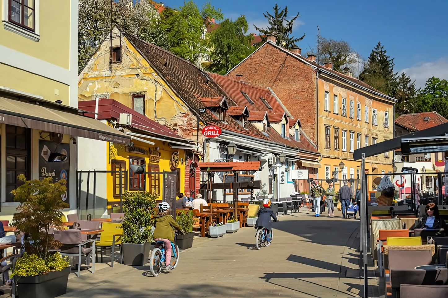 Tkalciceva street, Zagreb