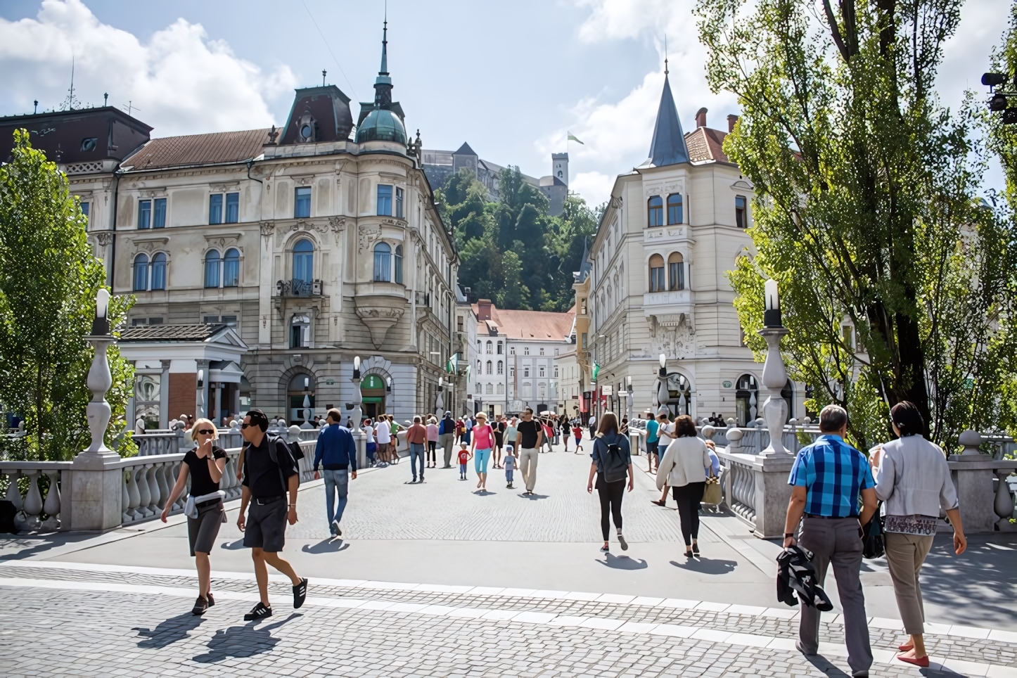 Triple Bridge, Ljubljana