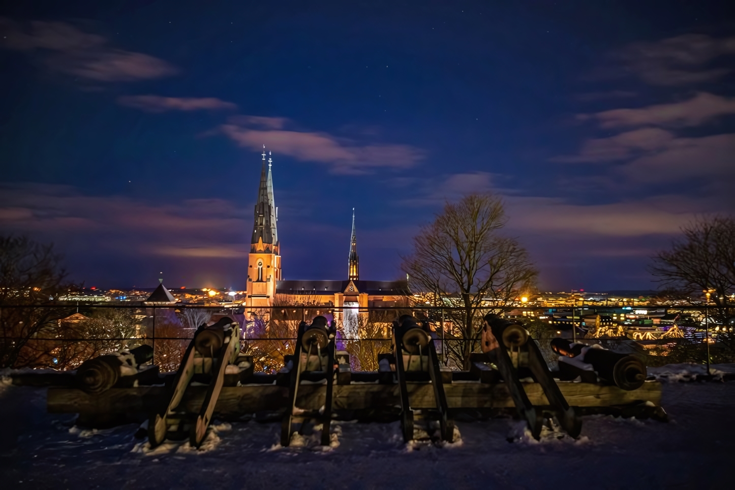 Uppsala at Night