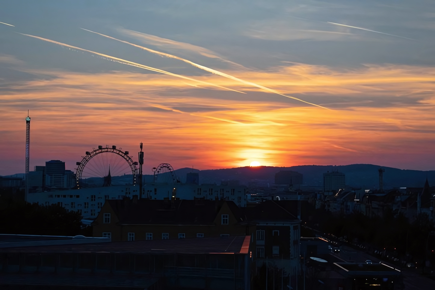 Vienna at night