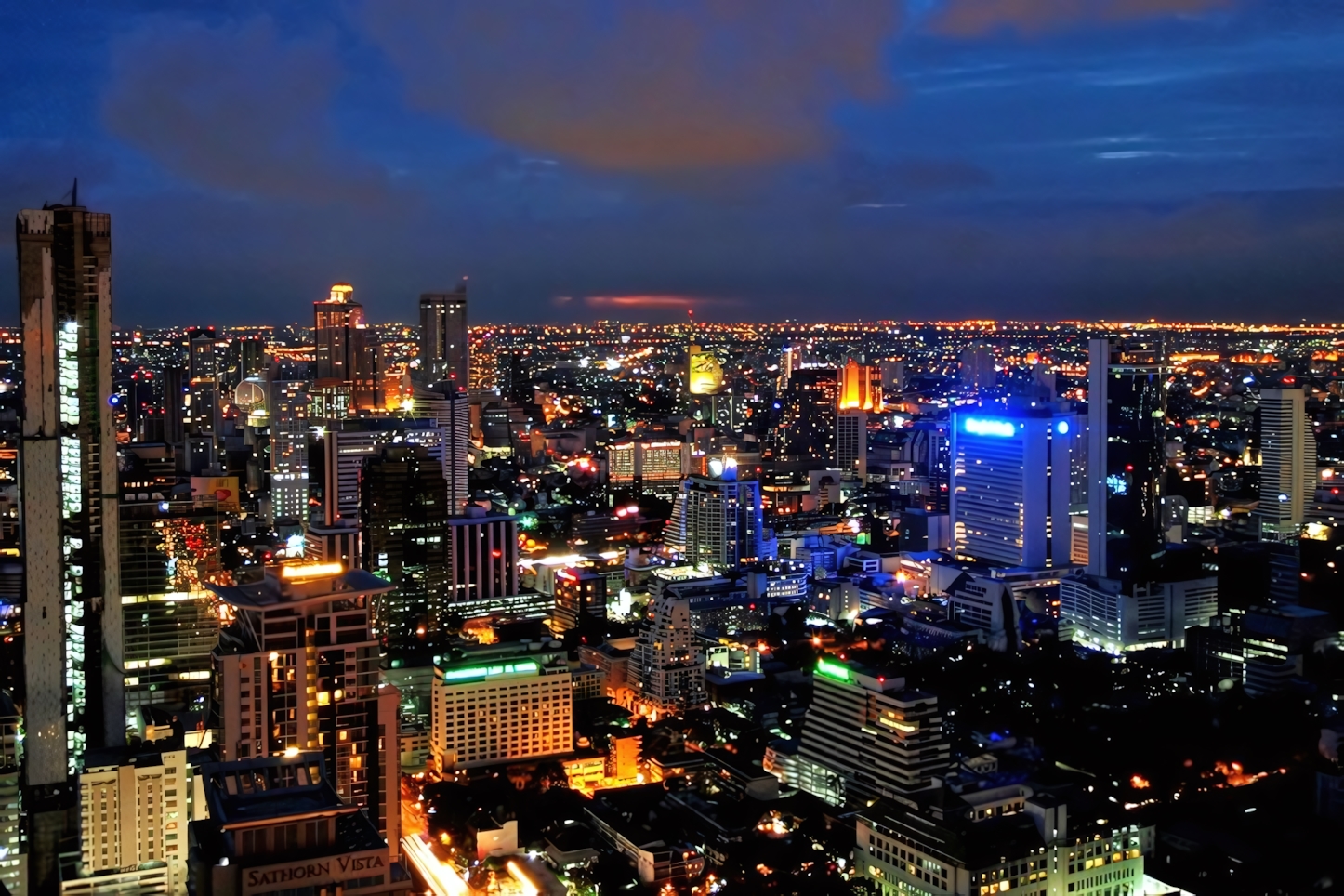 View from Moon Bar Bangkok