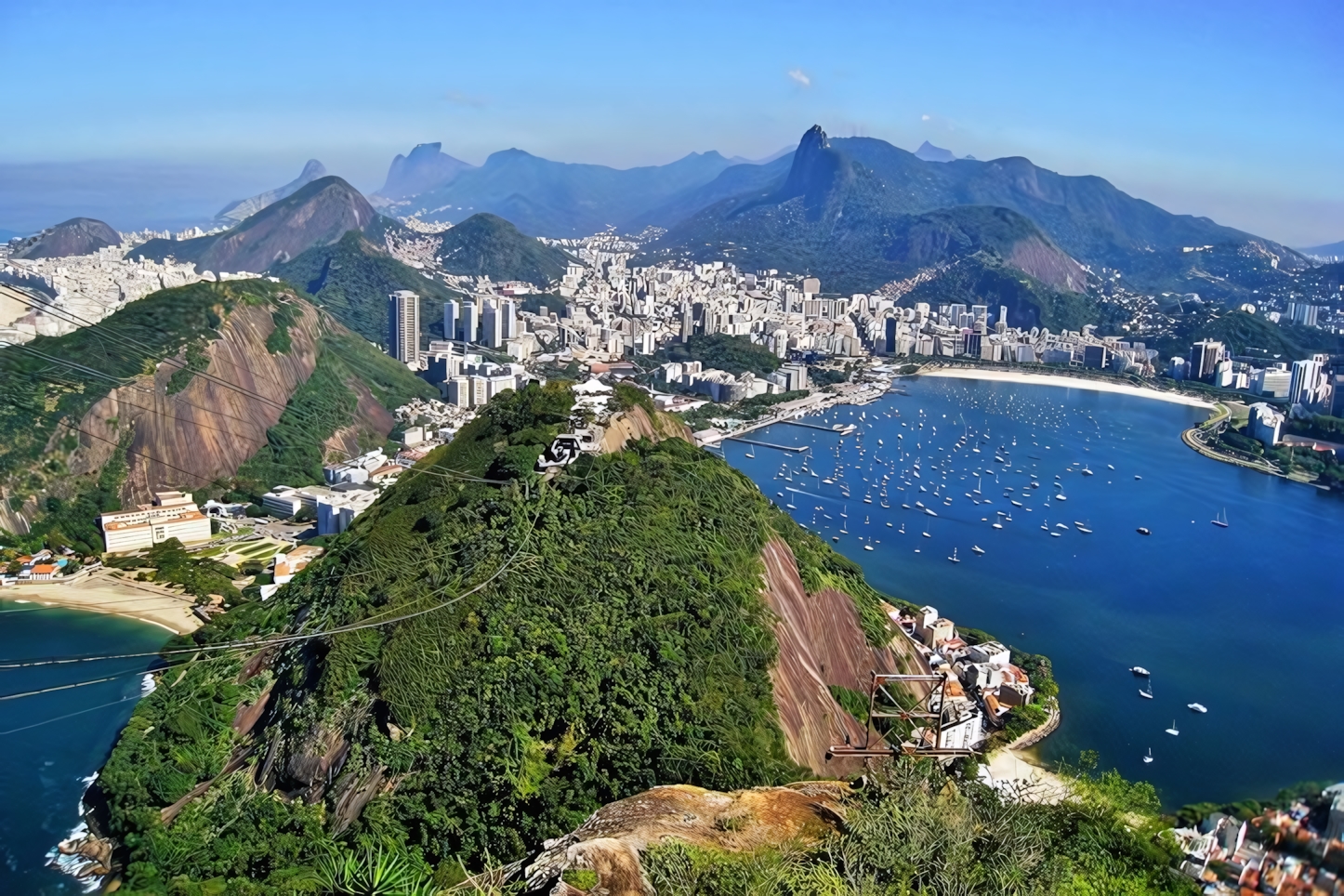 View from Pao de Acucar, Rio de Janeiro