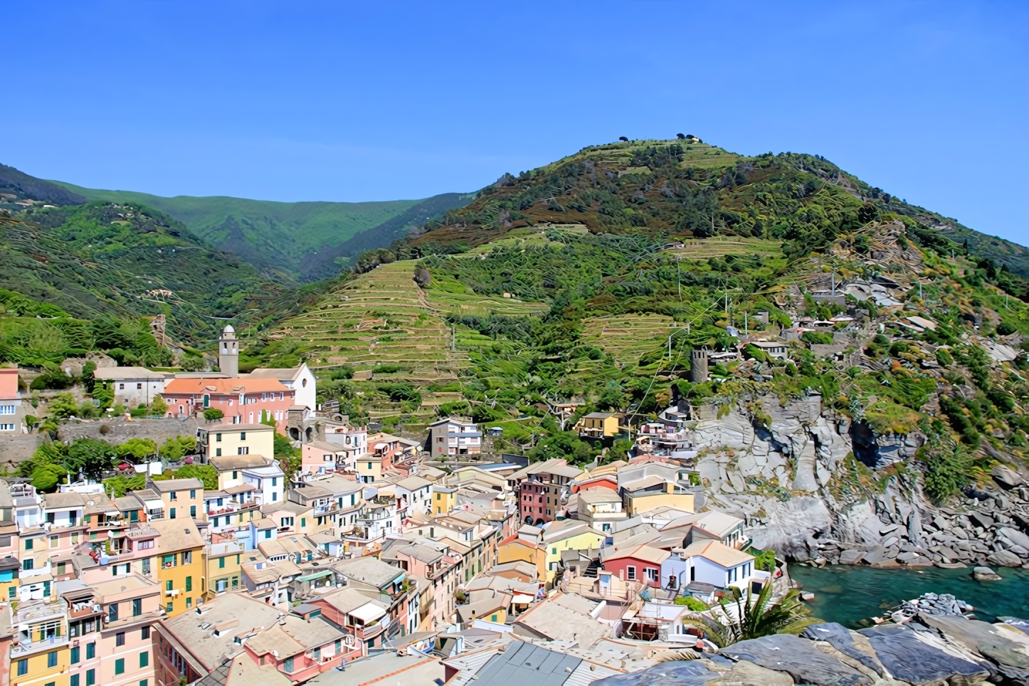 View from the Castello Doria