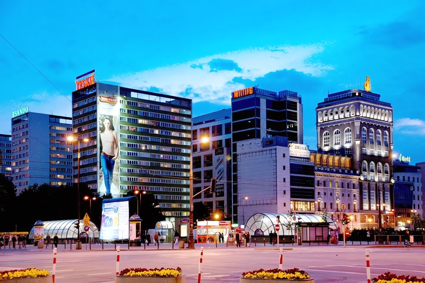 Warsaw at Night